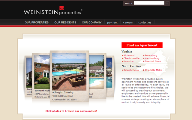 20 25 Excellent Examples of Real Estate in Web Design